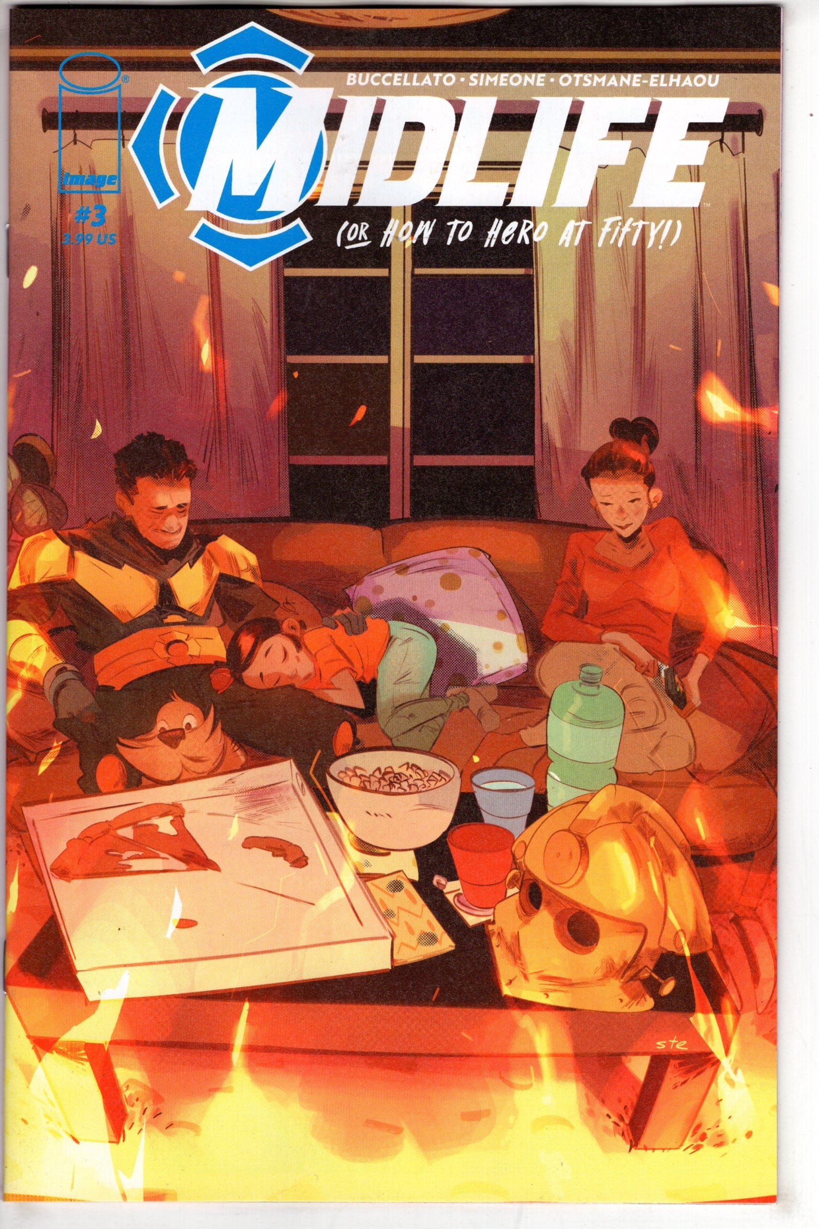 IMAGE COMICS BUY-SELL COMIC BOOK Midlife Or How To Hero At Fifty #3