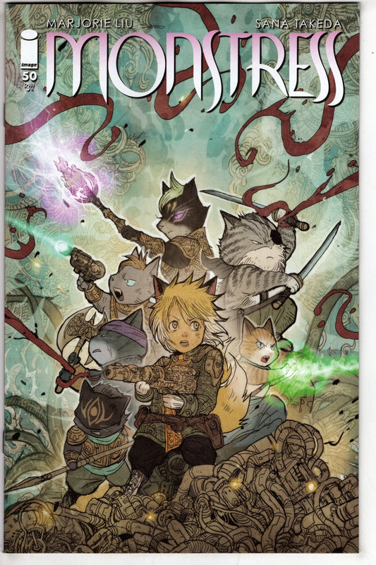 IMAGE COMICS BUY-SELL COMIC BOOK Monstress #50 Cover D Sana Takeda Variant (Mature)