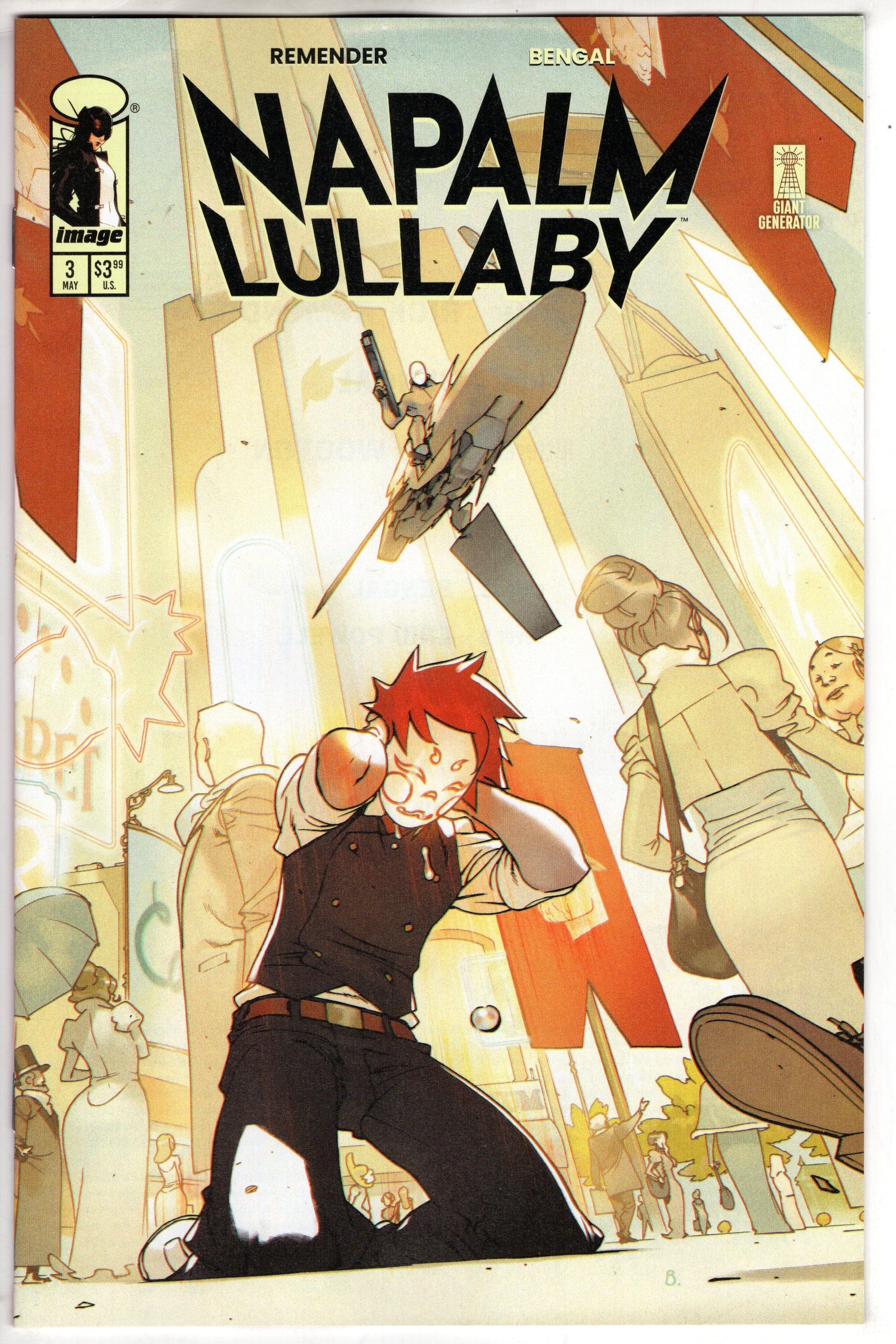 IMAGE COMICS BUY-SELL COMIC BOOK Napalm Lullaby #3 Cover A Bengal