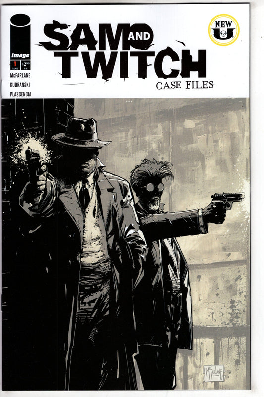 IMAGE COMICS BUY-SELL COMIC BOOK Sam And Twitch Case Files #1 Cover B Todd McFarlane Variant