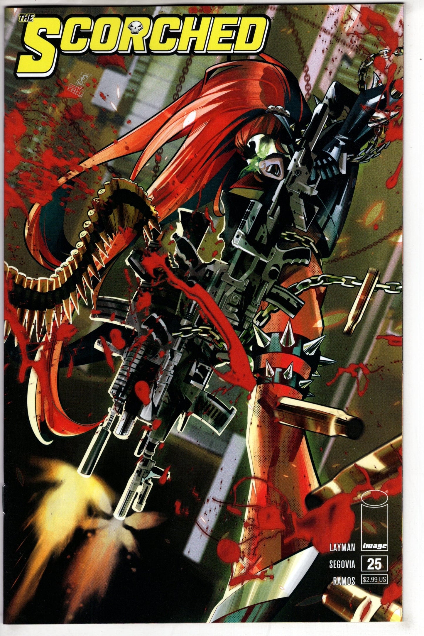 IMAGE COMICS BUY-SELL COMIC BOOK Spawn Scorched #25 Cover A Sabbatini