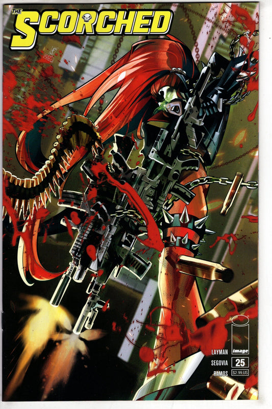 IMAGE COMICS BUY-SELL COMIC BOOK Spawn Scorched #25 Cover A Sabbatini