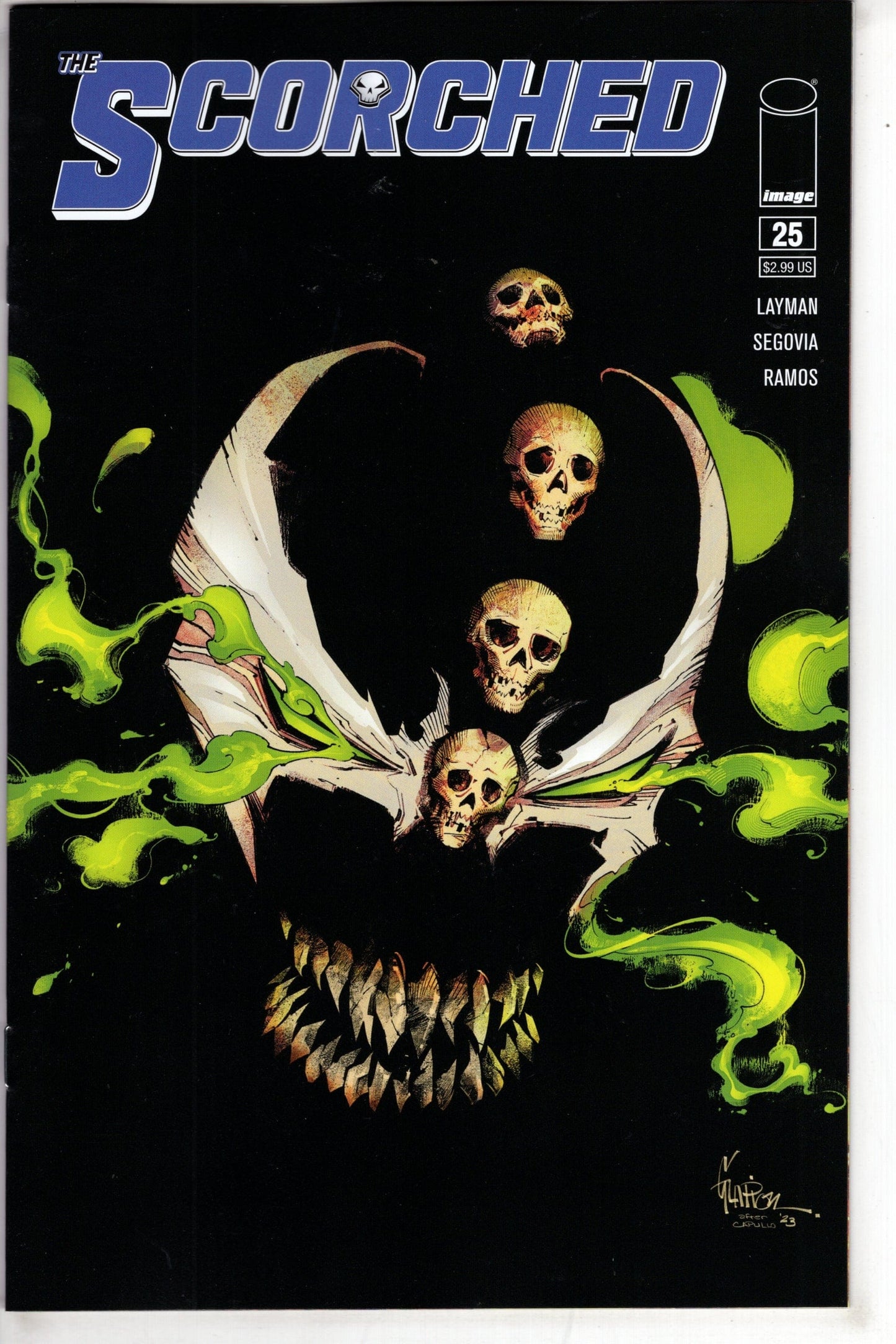 IMAGE COMICS BUY-SELL COMIC BOOK Spawn Scorched #25 Cover B Glapion Variant