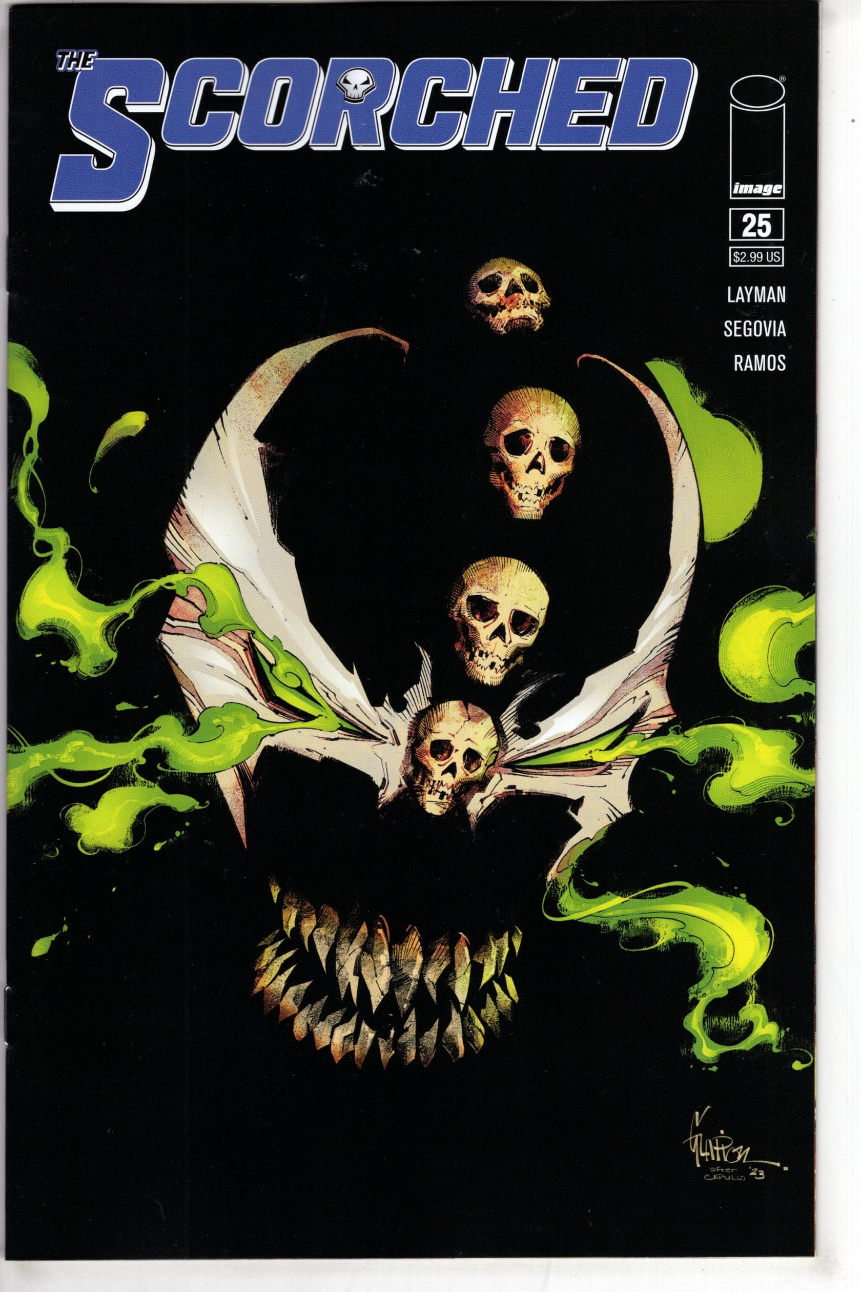 IMAGE COMICS BUY-SELL COMIC BOOK Spawn Scorched #25 Cover B Glapion Variant