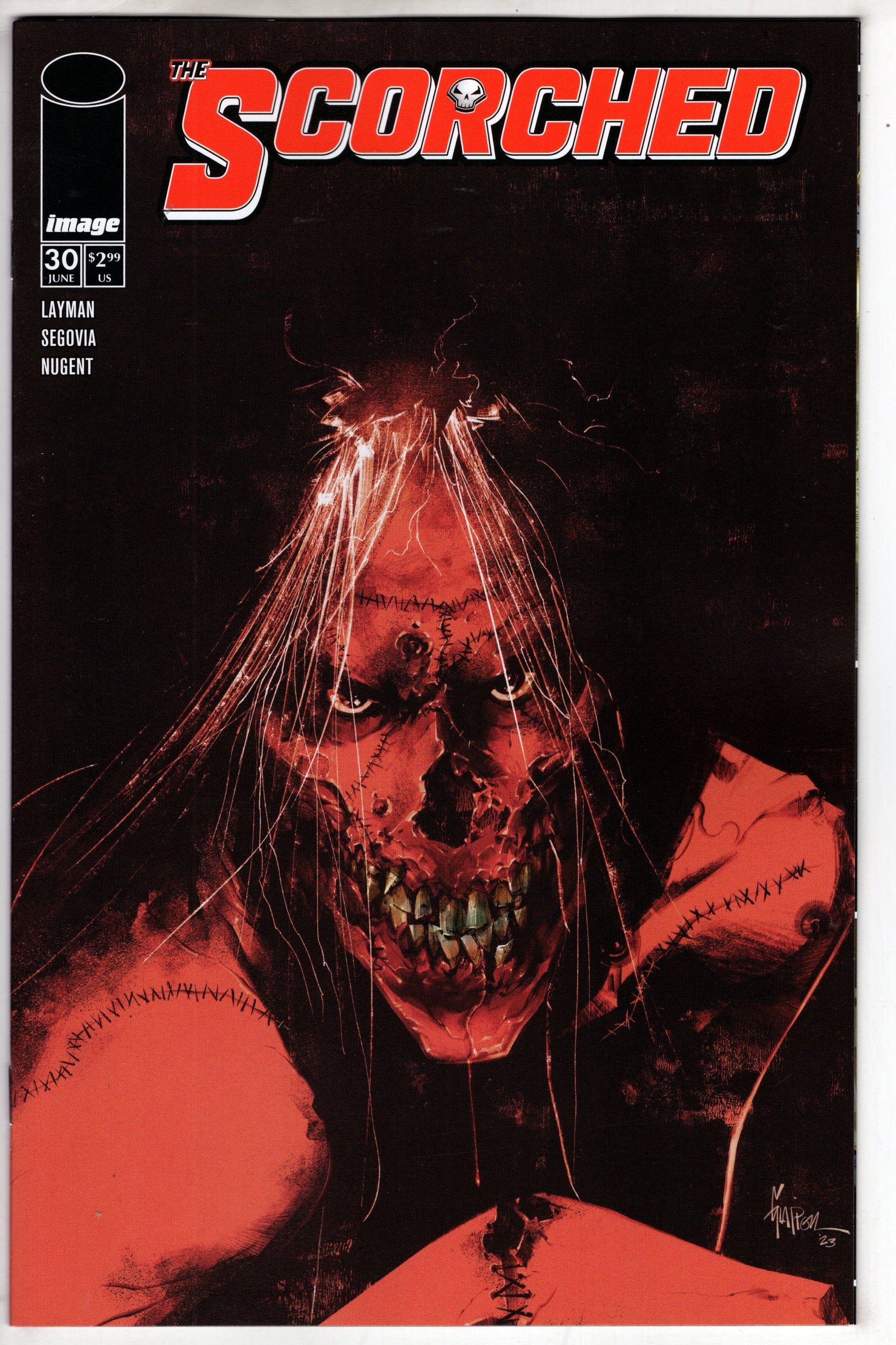 IMAGE COMICS BUY-SELL COMIC BOOK Spawn Scorched #30 Cover B Jonathan Glapion Variant