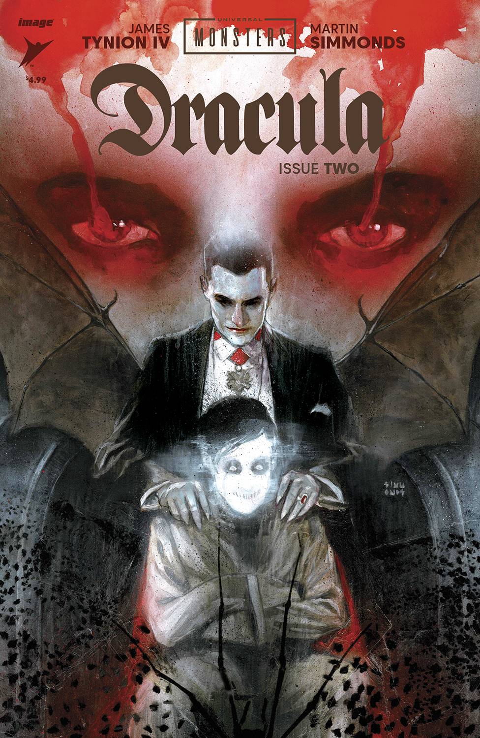 IMAGE COMICS BUY-SELL COMIC BOOK UNIVERSAL MONSTERS DRACULA #2 (OF 4) CVR A SIMMONDS (MR) (VF/NM)