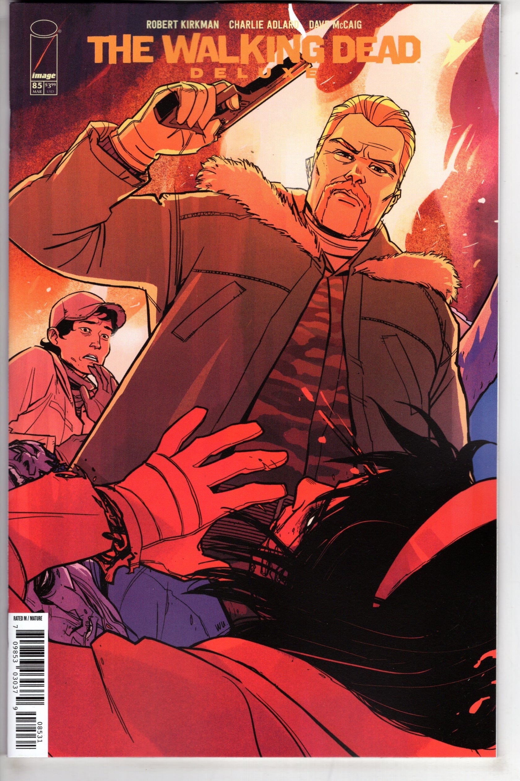 IMAGE COMICS BUY-SELL COMIC BOOK Walking Dead Deluxe #85 Cover C Annie Wu Variant (Mature)