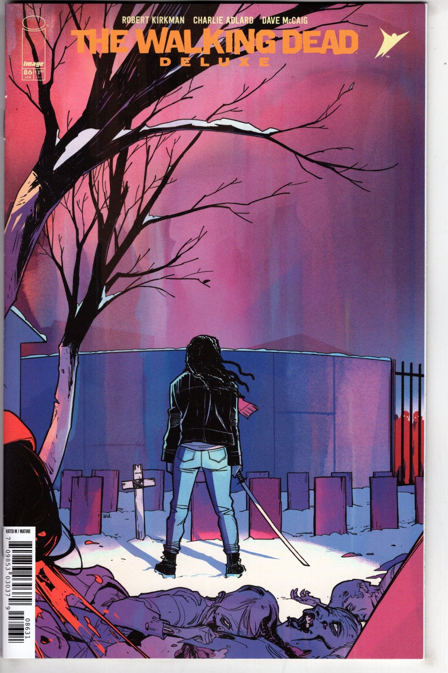 IMAGE COMICS BUY-SELL COMIC BOOK Walking Dead Deluxe #86 Cover C Annie Wu Variant (Mature)