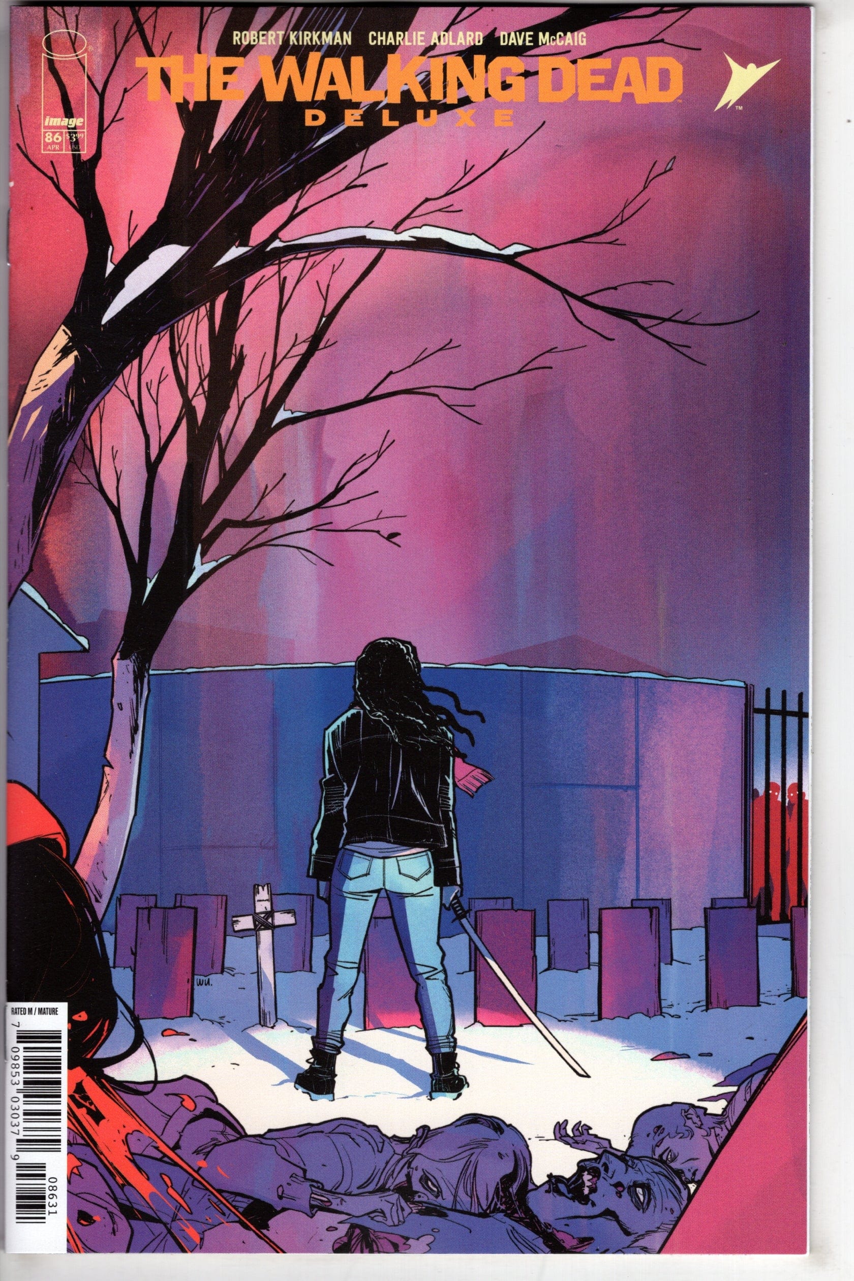 IMAGE COMICS BUY-SELL COMIC BOOK Walking Dead Deluxe #86 Cover C Annie Wu Variant (Mature)