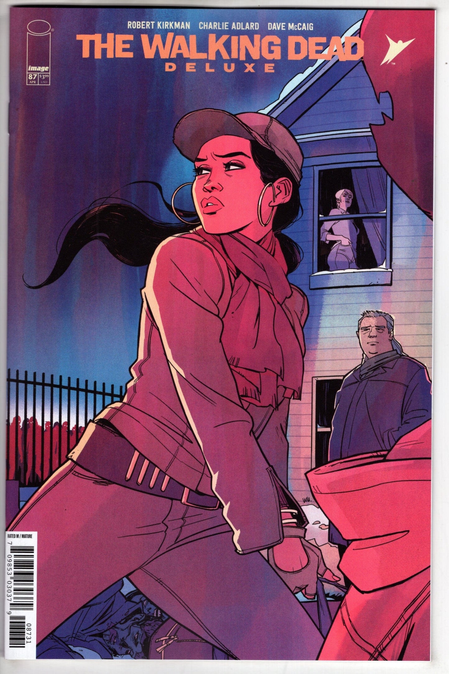 IMAGE COMICS BUY-SELL COMIC BOOK Walking Dead Deluxe #87 Cover C Annie Wu Variant (Mature)