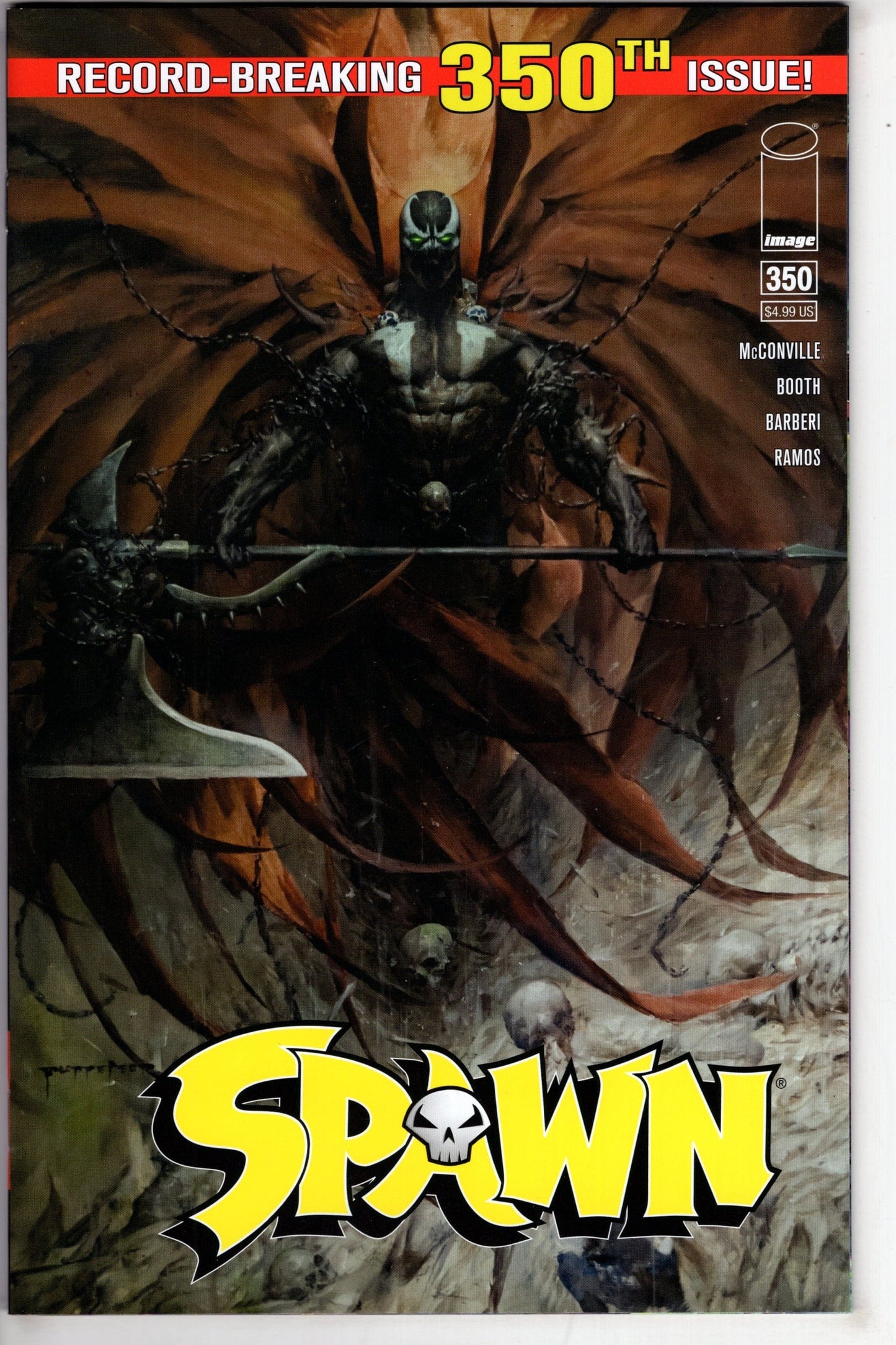 IMAGE COMICS BUY-SELL COMIC BOOKS Spawn #350  Cover A Puppeteer Lee