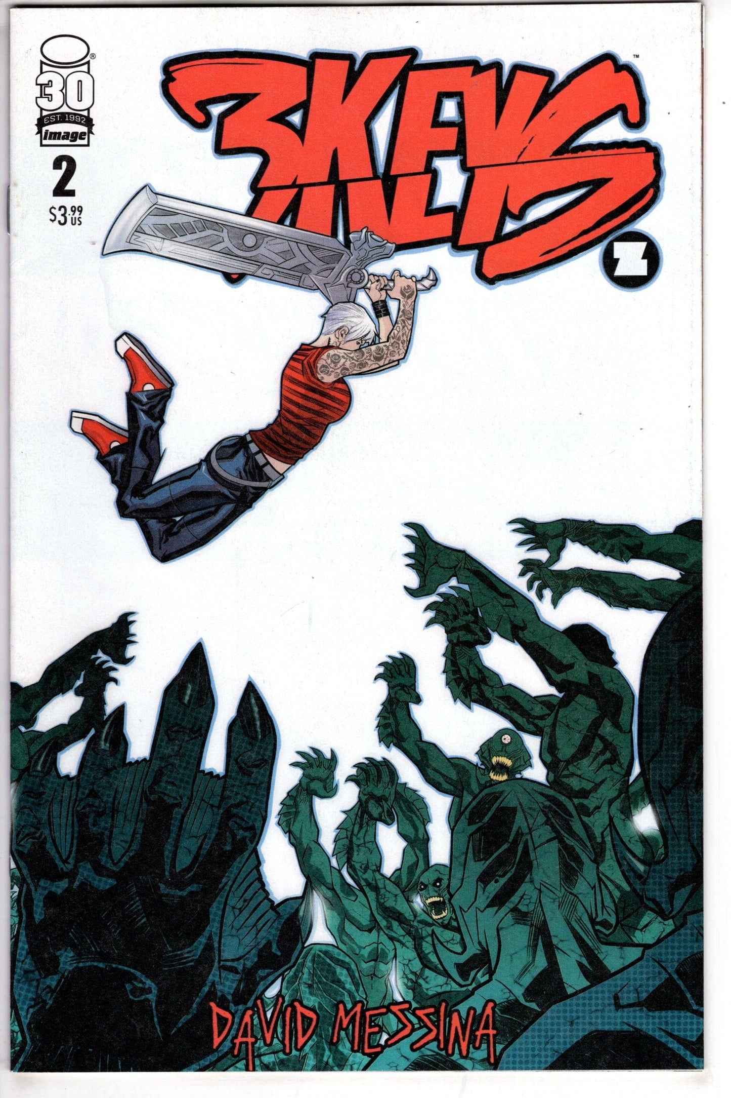 IMAGE COMICS COMIC BOOK 3keys #2 (Of 5) Cover A Messina (Mature)