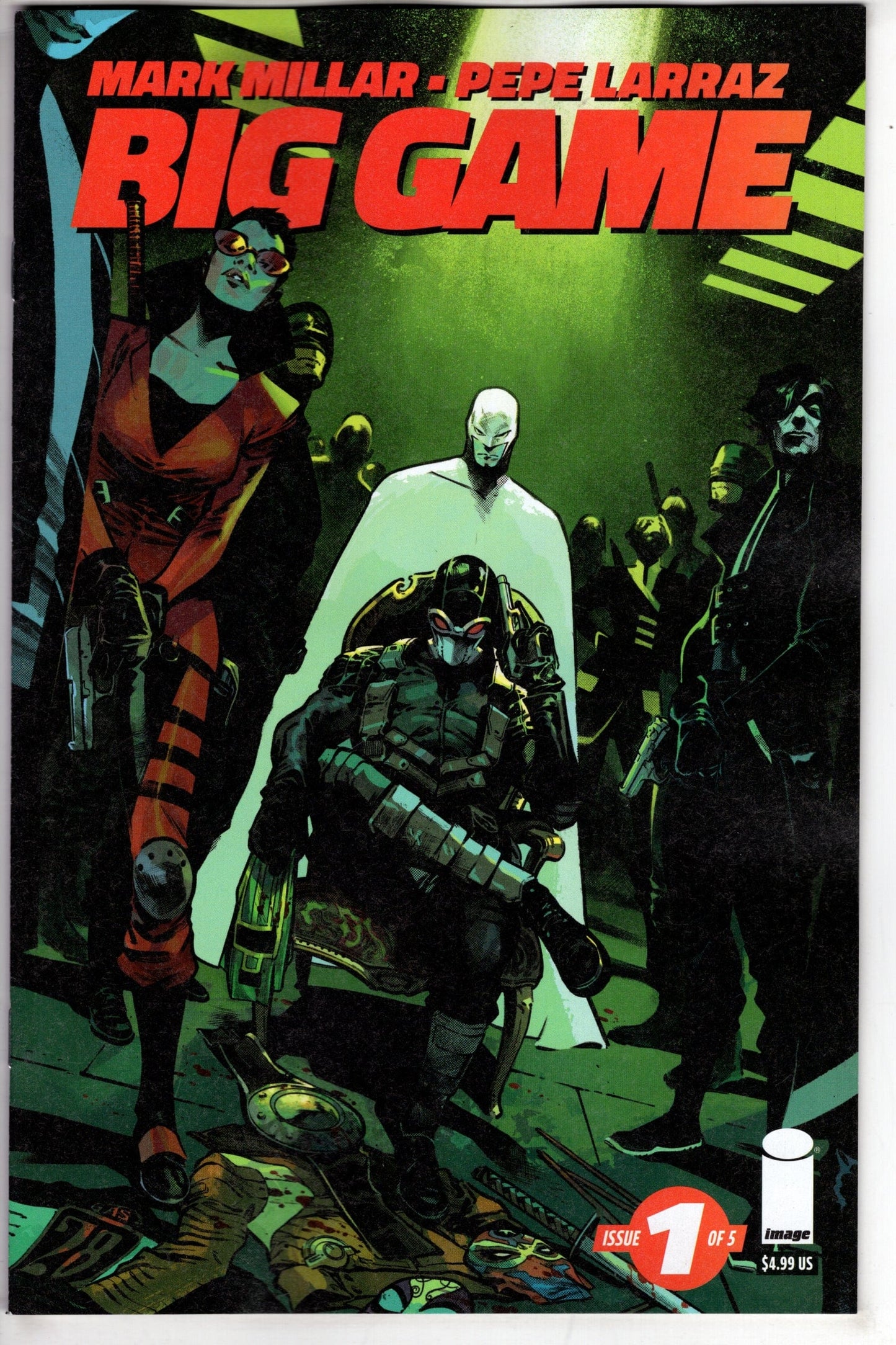 IMAGE COMICS COMIC BOOK Big Game #1 (Of 5) Cover A Larraz (Mature)