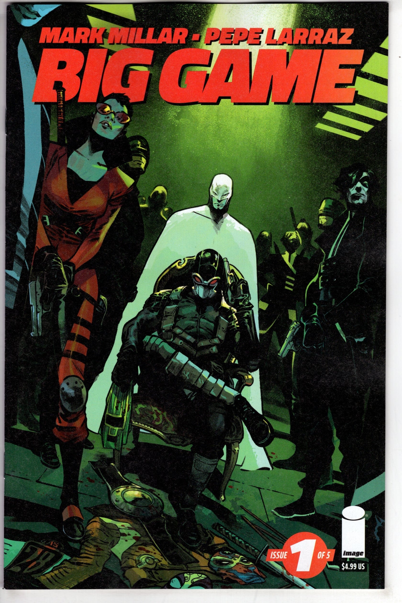 IMAGE COMICS COMIC BOOK Big Game #1 (Of 5) Cover A Larraz (Mature)