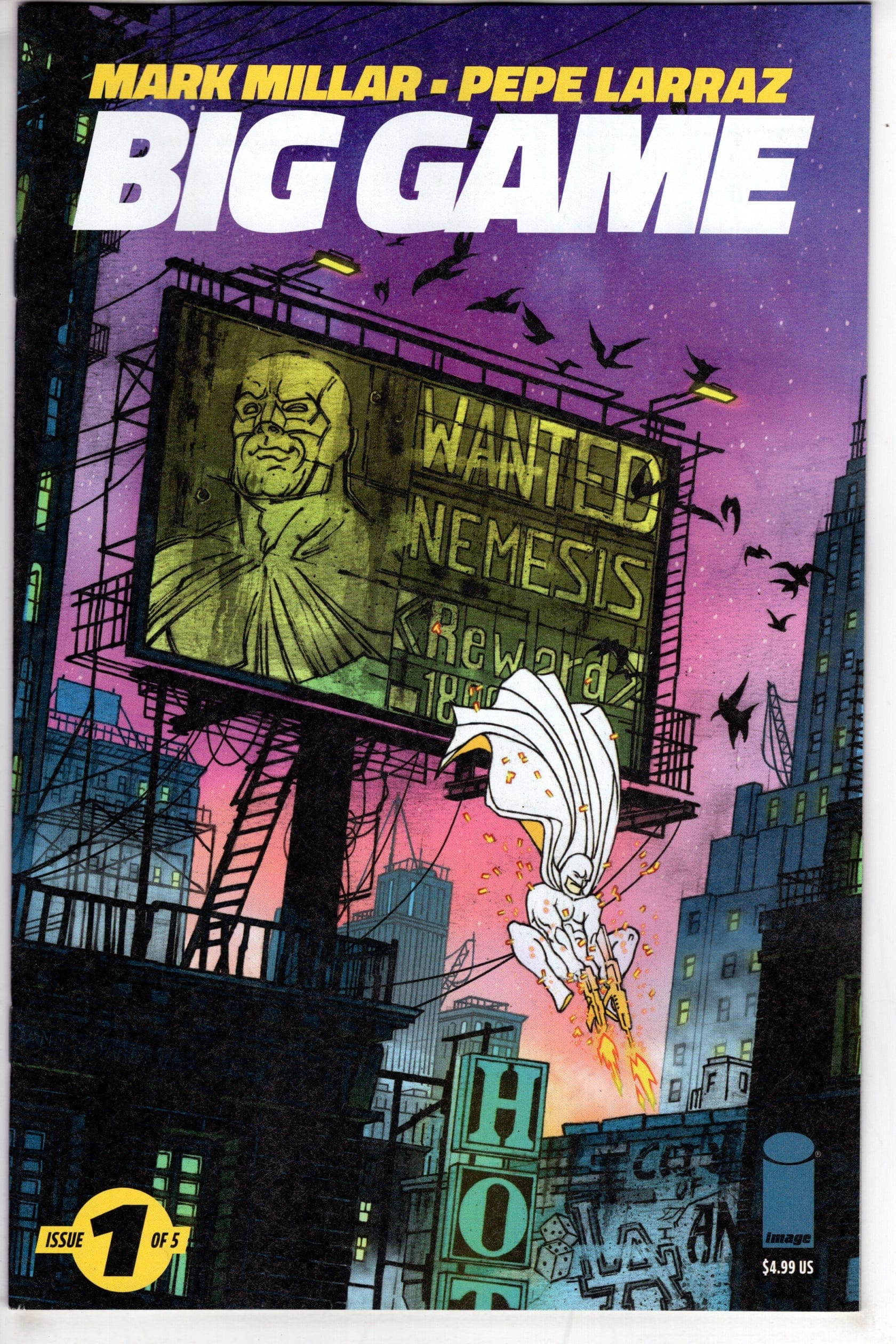 IMAGE COMICS COMIC BOOK Big Game #1 (Of 5) Cover F Earls (Mature)