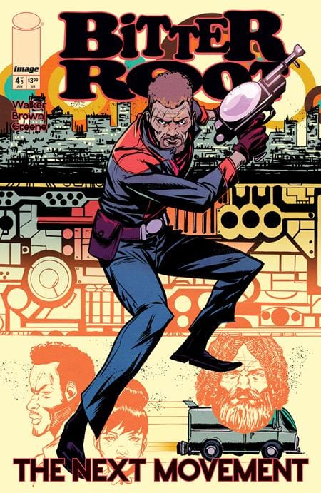 Image Comics COMIC BOOK BITTER ROOT THE NEXT MOVEMENT #4 (OF 5) CVR A SANFORD GREENE CONNECTING (MR)