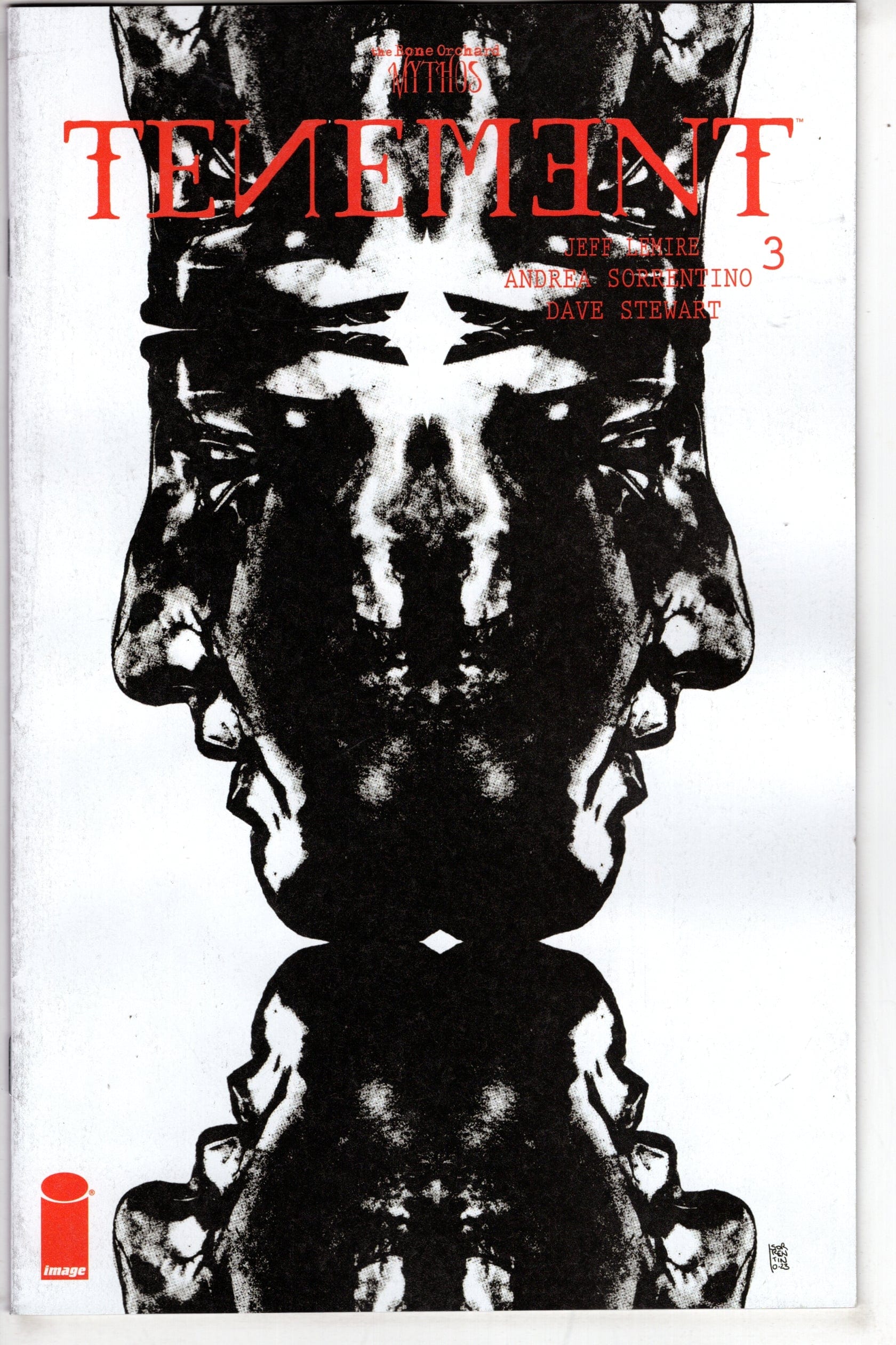 IMAGE COMICS COMIC BOOK Bone Orchard Tenement #3 (Of 10) Cover A Sorrentino (Mature)