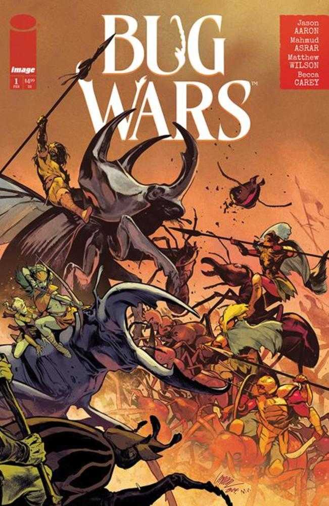 Image Comics COMIC BOOK Bug Wars #1 (Of 6) Cover D 1 in 25 Pepe Larraz & Matthew Wilson Variant (Mature)