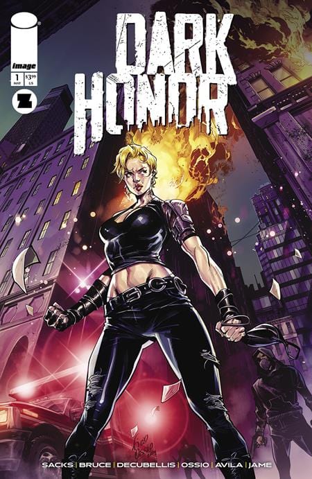 Image Comics COMIC BOOK DARK HONOR #1 (OF 5) CVR A FICO OSSIO