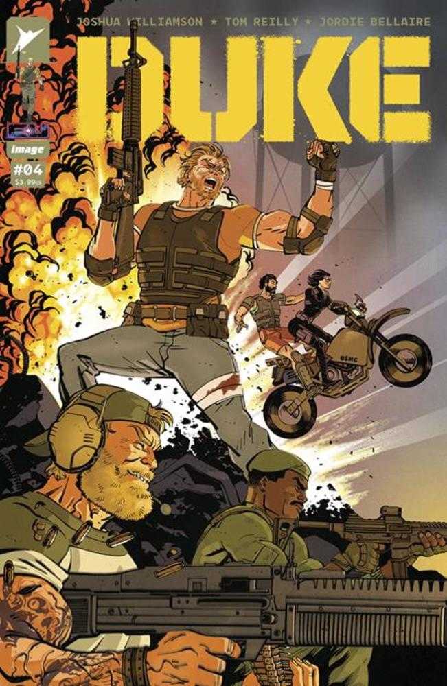 Image Comics COMIC BOOK Duke #4 (Of 5) Cover A Tom Reilly
