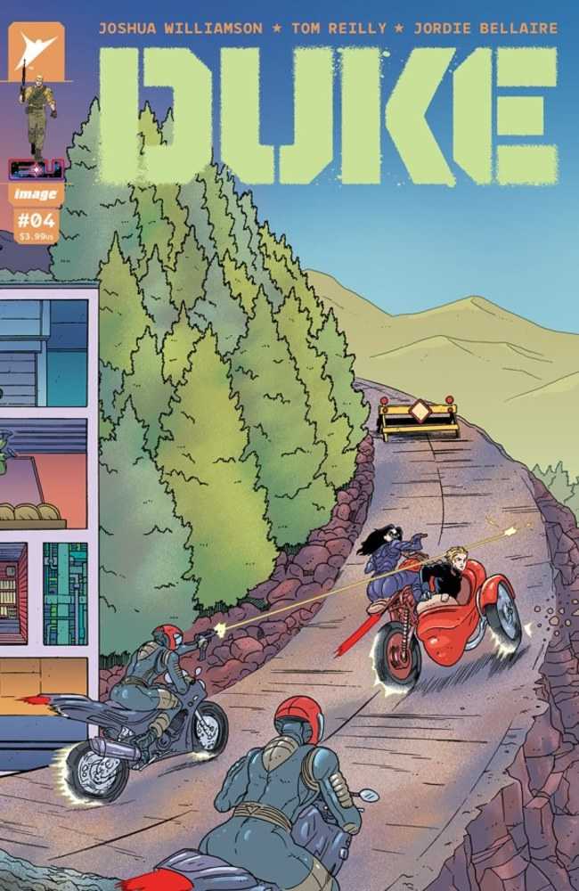 Image Comics COMIC BOOK Duke #4 (Of 5) Cover C 1 in 10 Tyler Boss Variant