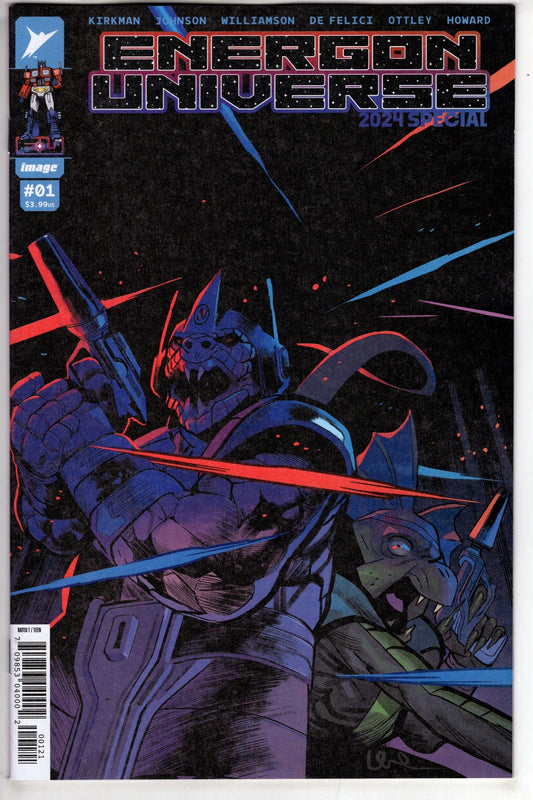 Image Comics COMIC BOOK Energon Universe 2024 Special #1 (One Shot) Cover B Lorenzo De Felici Variant