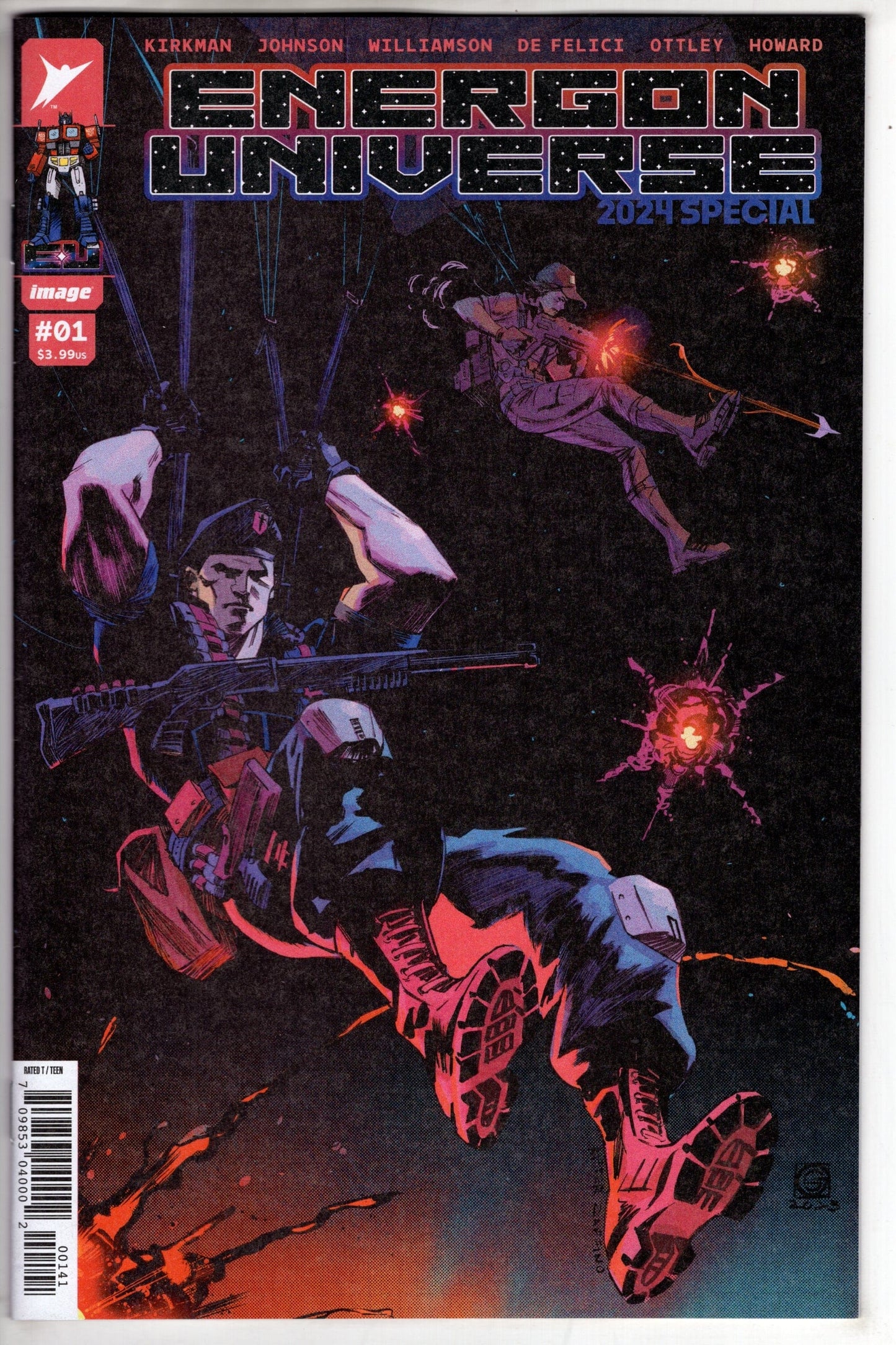 Image Comics COMIC BOOK Energon Universe 2024 Special #1 (One Shot) Cover D 1 in 25 Stephen Green Variant