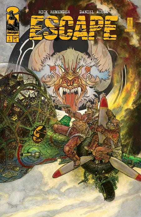 Image Comics COMIC BOOK ESCAPE #1 CVR B INC 1:15 MICHAEL WM KALUTA VAR