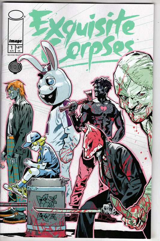 Image Comics COMIC BOOK EXQUISITE CORPSES #1 2ND PTG CVR A MICHAEL WALSH (MR)