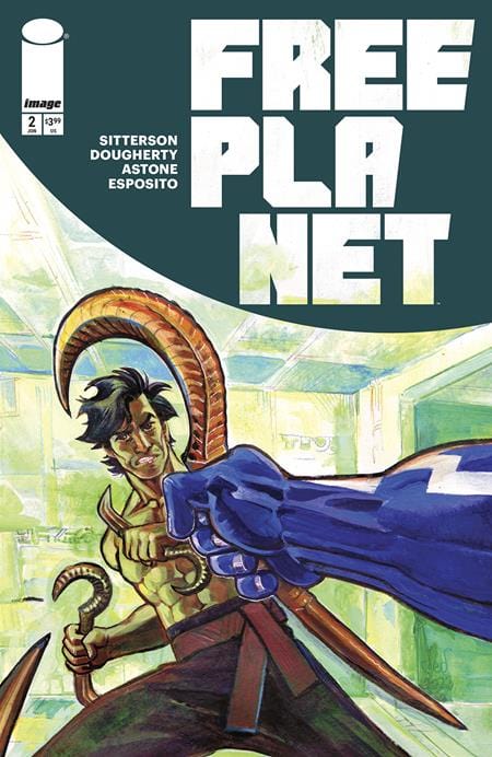 Image Comics COMIC BOOK FREE PLANET #2 CVR A JED DOUGHERTY