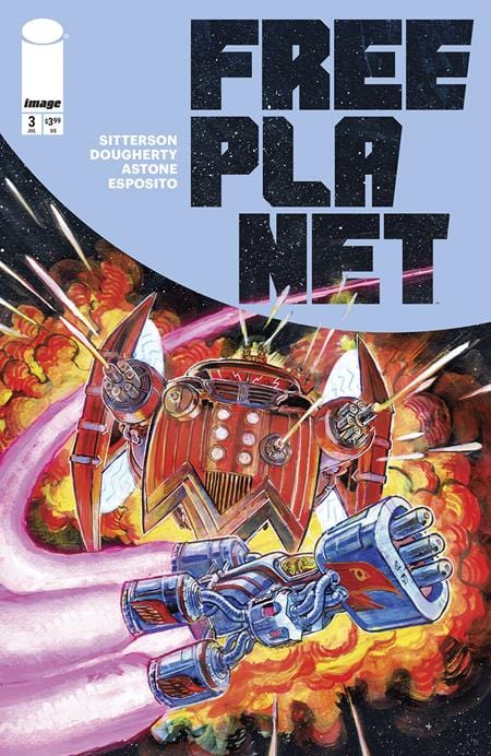 Image Comics COMIC BOOK FREE PLANET #3 CVR A JED DOUGHERTY