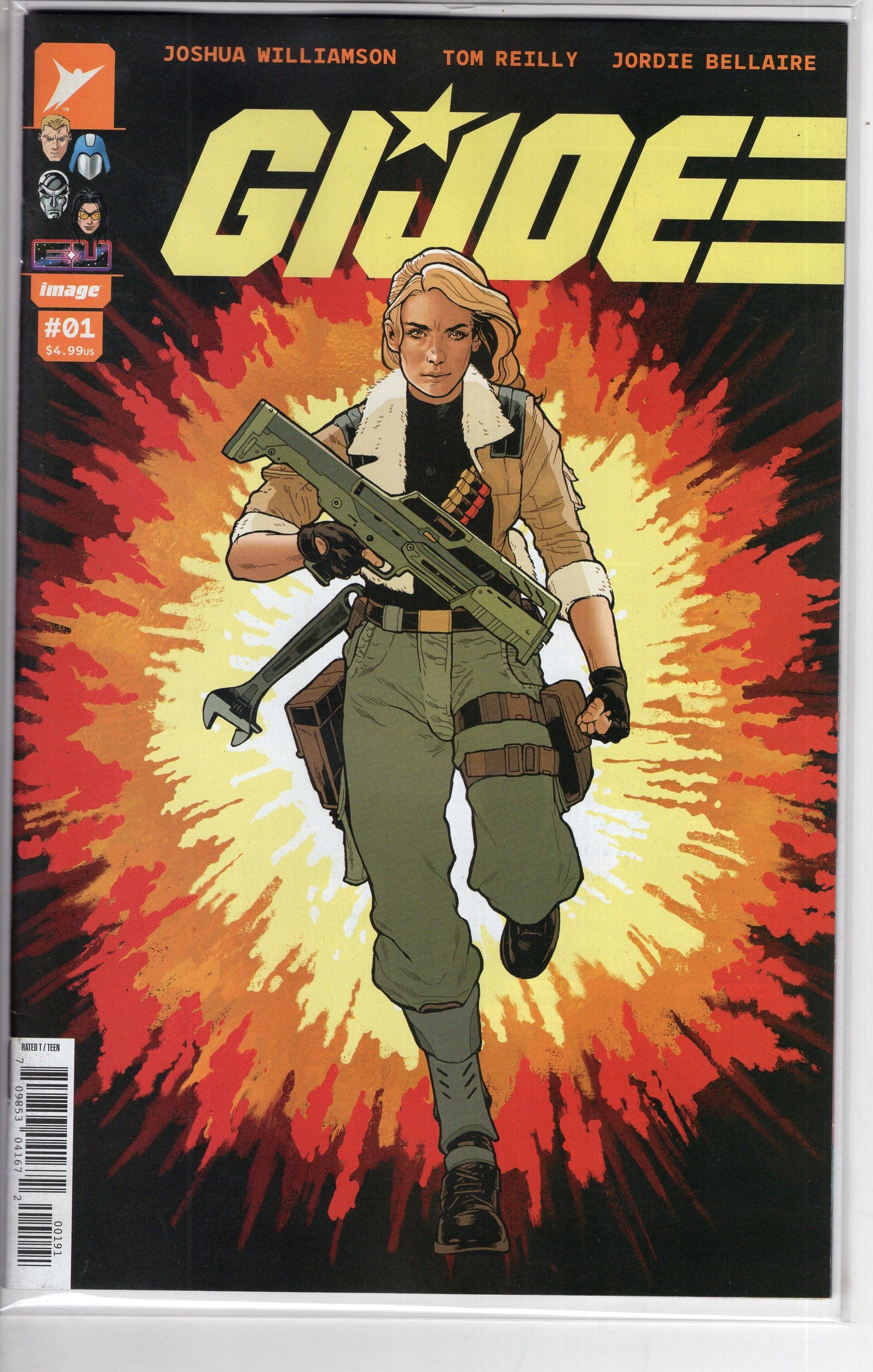 Image Comics COMIC BOOK G.I. Joe #1 Cover I 1 in 25 Jeff Spokes Variant