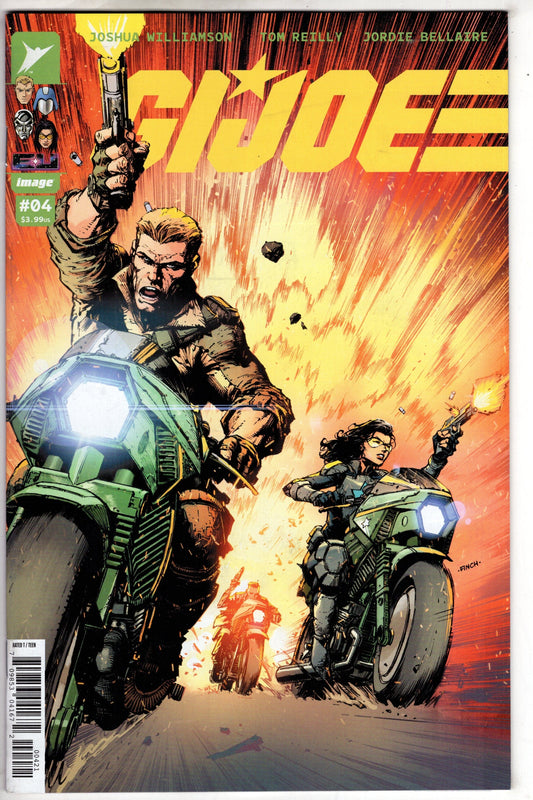 Image Comics COMIC BOOK G.I. Joe #4 Cover B David Finch & Adriano Lucas Variant