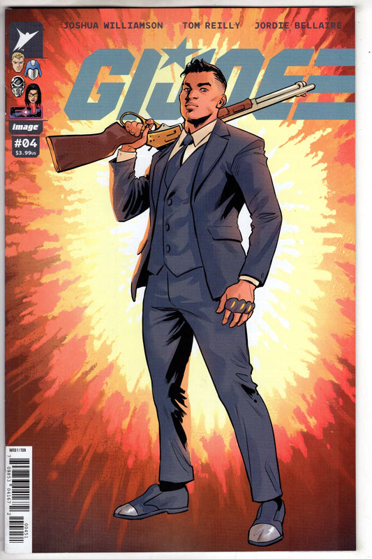 Image Comics COMIC BOOK G.I. Joe #4 Cover E 1 in 25 Travis Moore & Adriano Lucas Variant