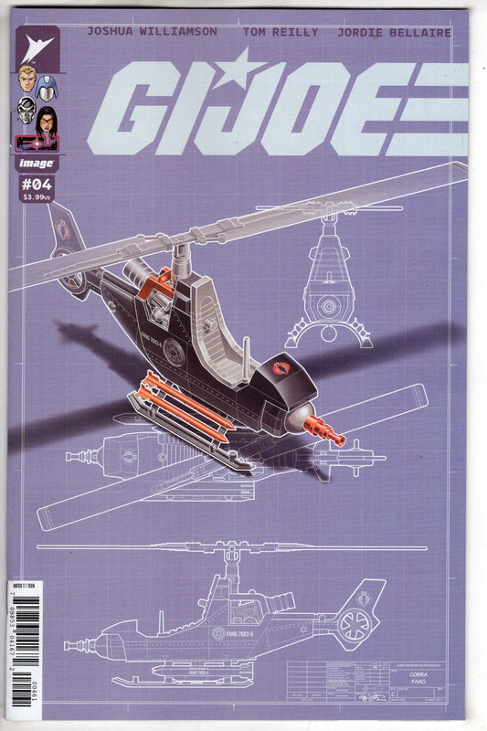 Image Comics COMIC BOOK G.I. Joe #4 Cover F 1 in 50 Ej Su Variant