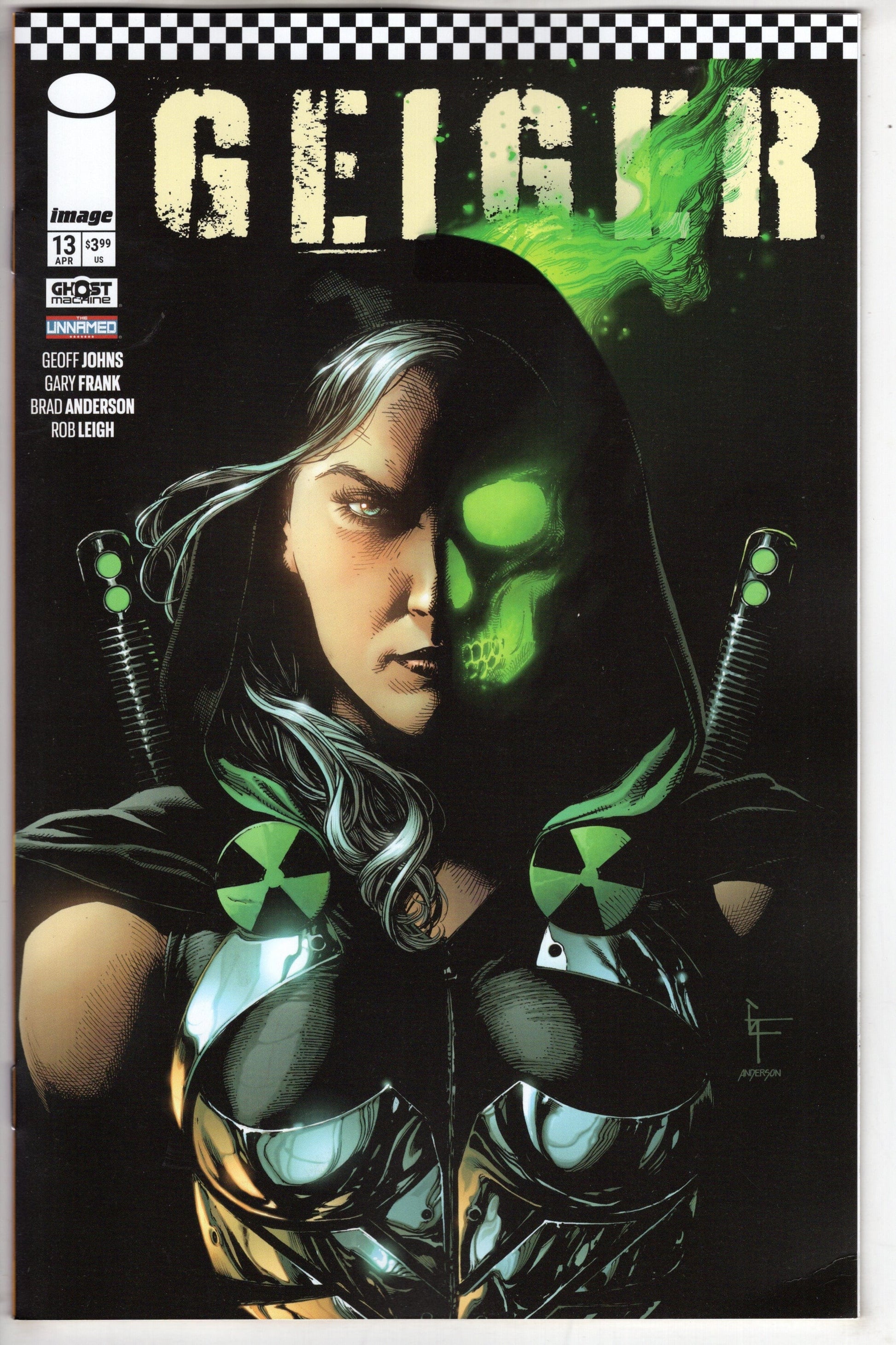 Image Comics COMIC BOOK GEIGER #13 CVR A GARY FRANK & BRAD ANDERSON