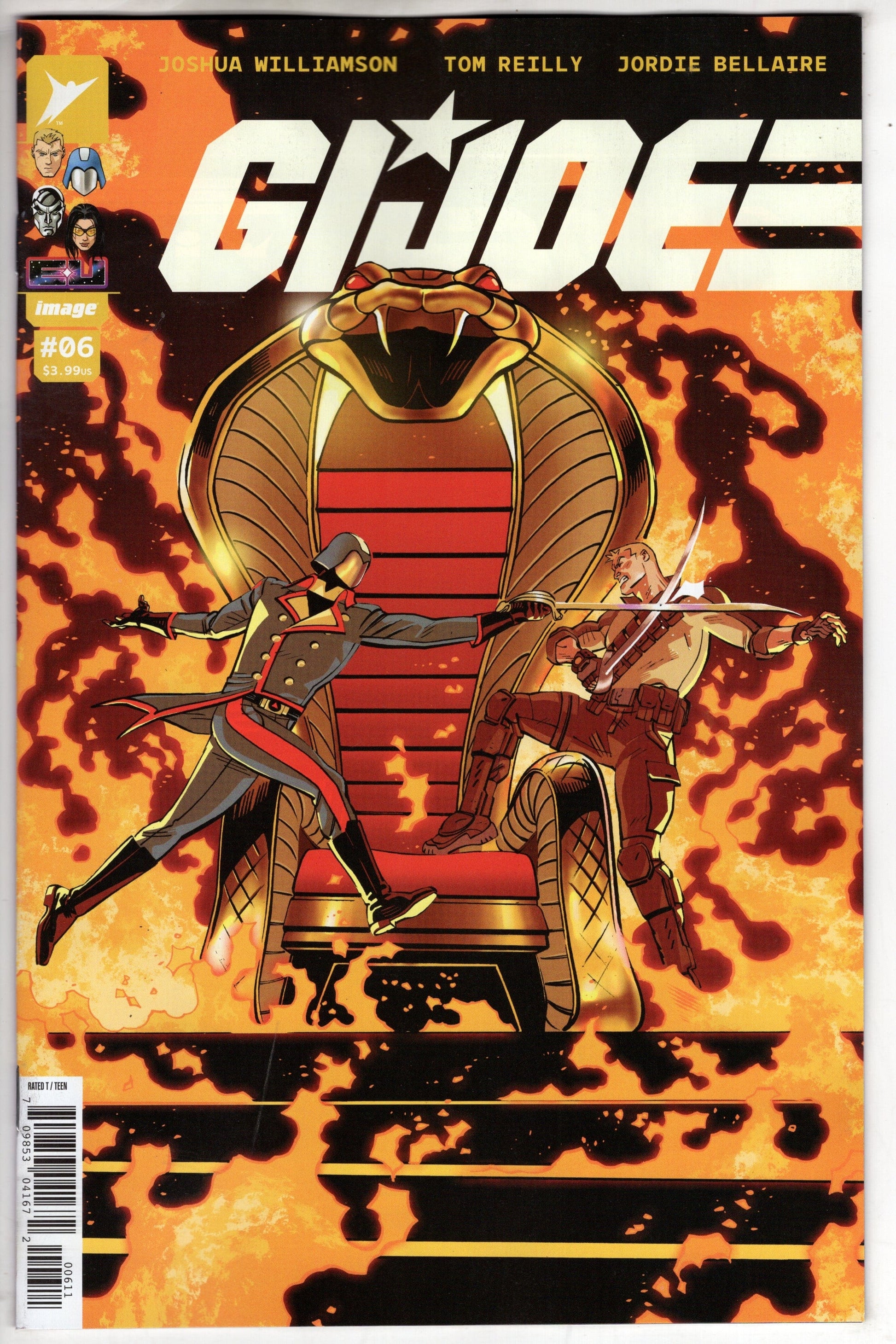 IMAGE COMICS COMIC BOOK GI JOE #6 CVR A TOM REILLY