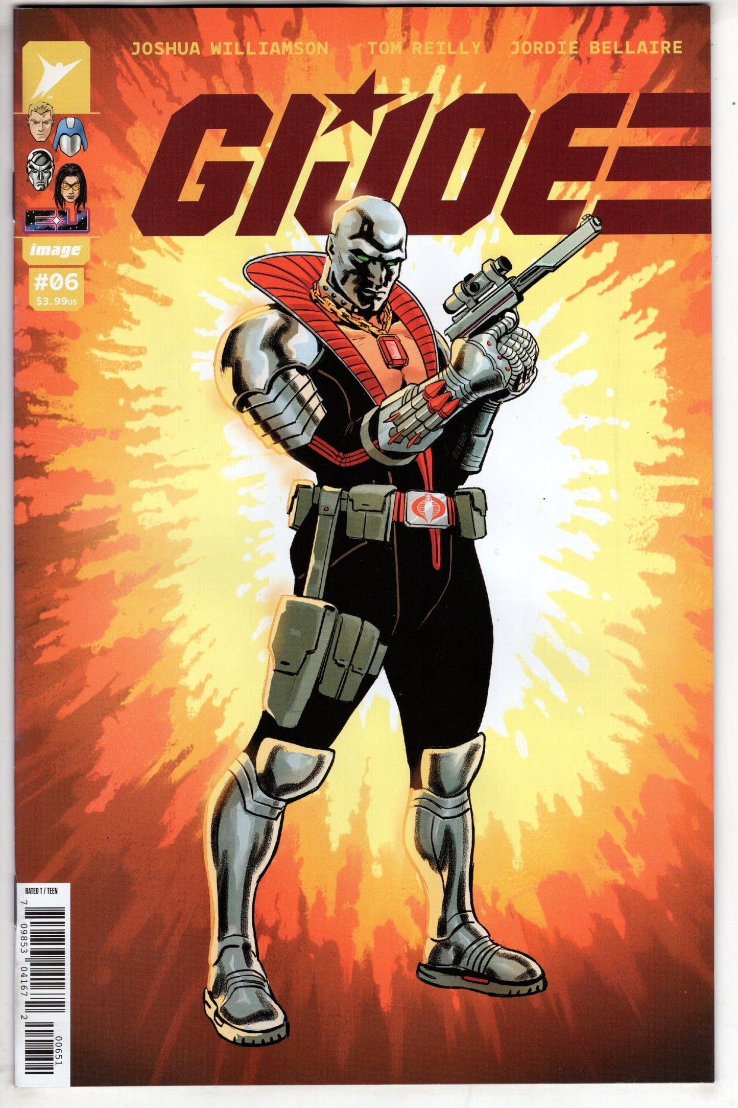 IMAGE COMICS COMIC BOOK GI JOE #6 CVR E INC 1:25 TRAVIS MOORE & ADRIANO LUCAS VAR