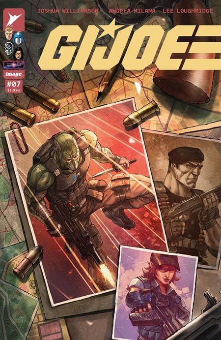 Image Comics COMIC BOOK GI JOE #7 CVR C INC 1:10 ALAN QUAH CONNECTING VAR