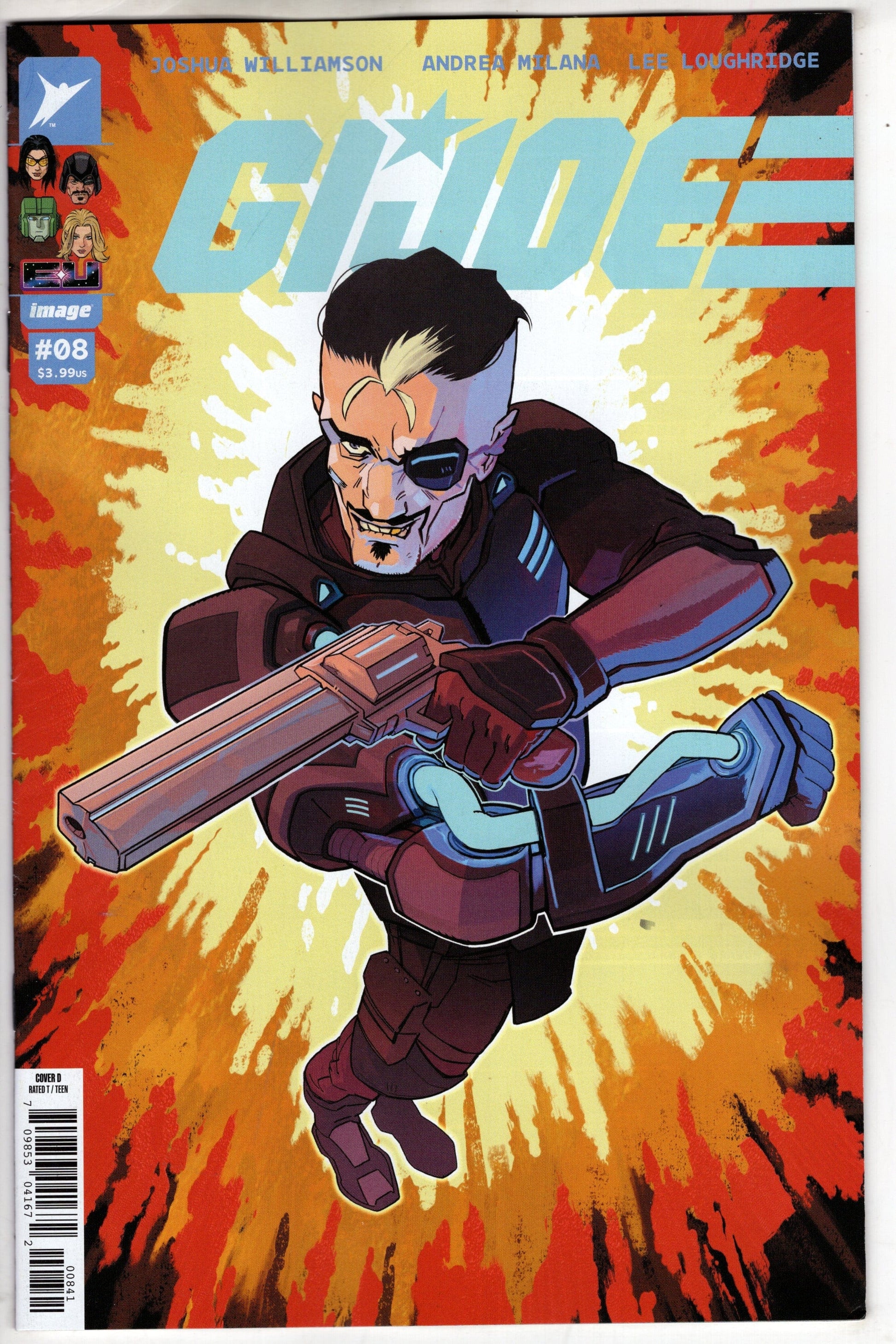 Image Comics COMIC BOOK GI JOE #8 CVR D INC 1:25 MARCO FERRARI VAR