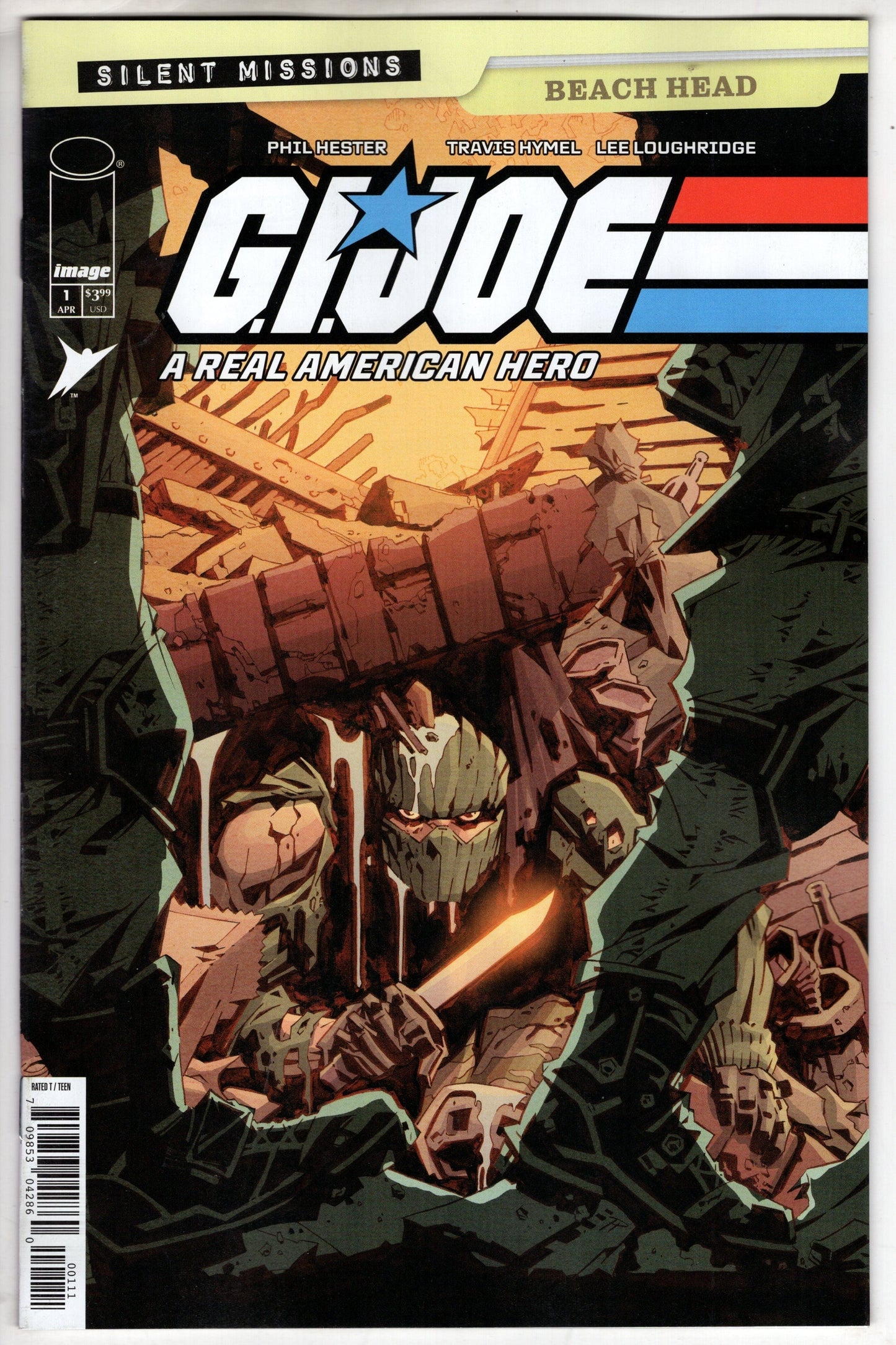 IMAGE COMICS COMIC BOOK GI JOE A REAL AMERICAN HERO BEACH HEAD #1 (ONE SHOT) CVR A PHIL HESTER & LEE LOUGHRIDGE