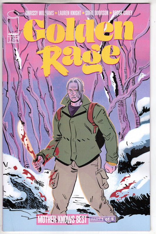 Image Comics COMIC BOOK GOLDEN RAGE MOTHER KNOWS BEST #1 (OF 5) CVR A LAUREN KNIGHT (MR)