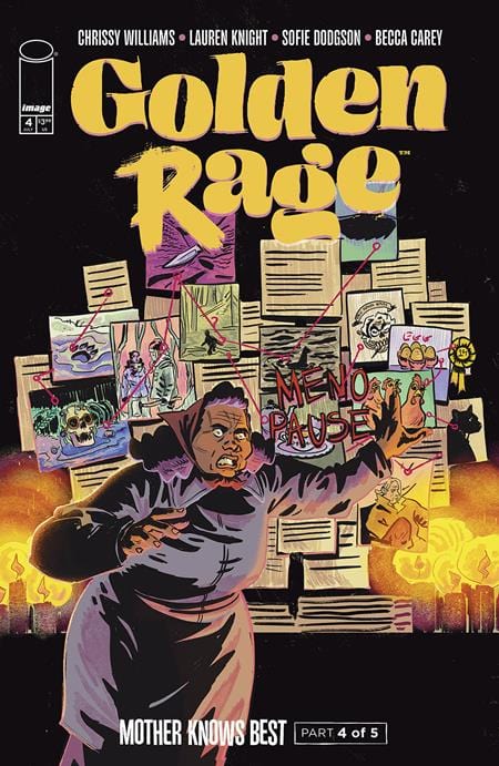 Image Comics COMIC BOOK GOLDEN RAGE MOTHER KNOWS BEST #4 (OF 5) CVR A LAUREN KNIGHT (MR)