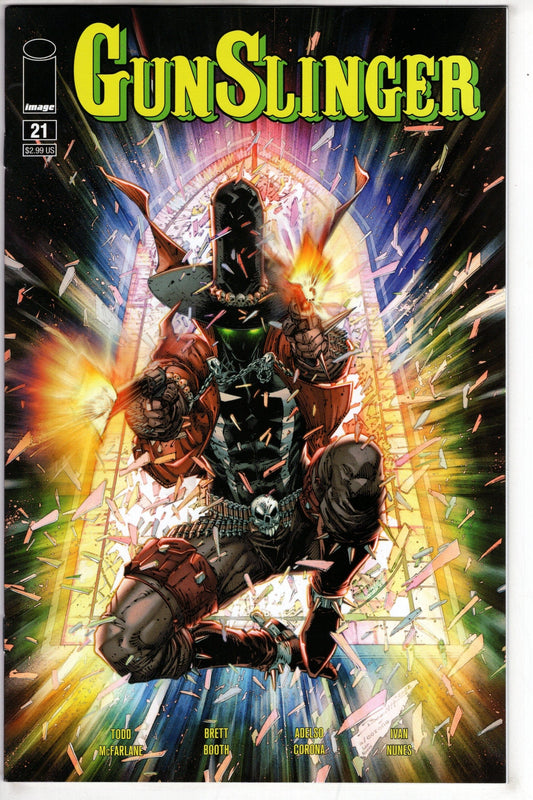 IMAGE COMICS COMIC BOOK Gunslinger Spawn #21 Cover B Booth