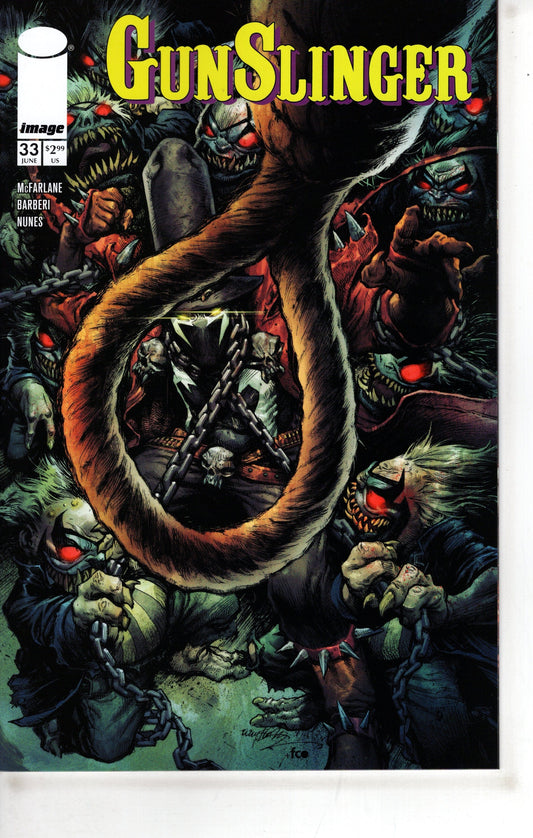 Image Comics COMIC BOOK Gunslinger Spawn #33 Cover B Jonathan Wayshak Variant