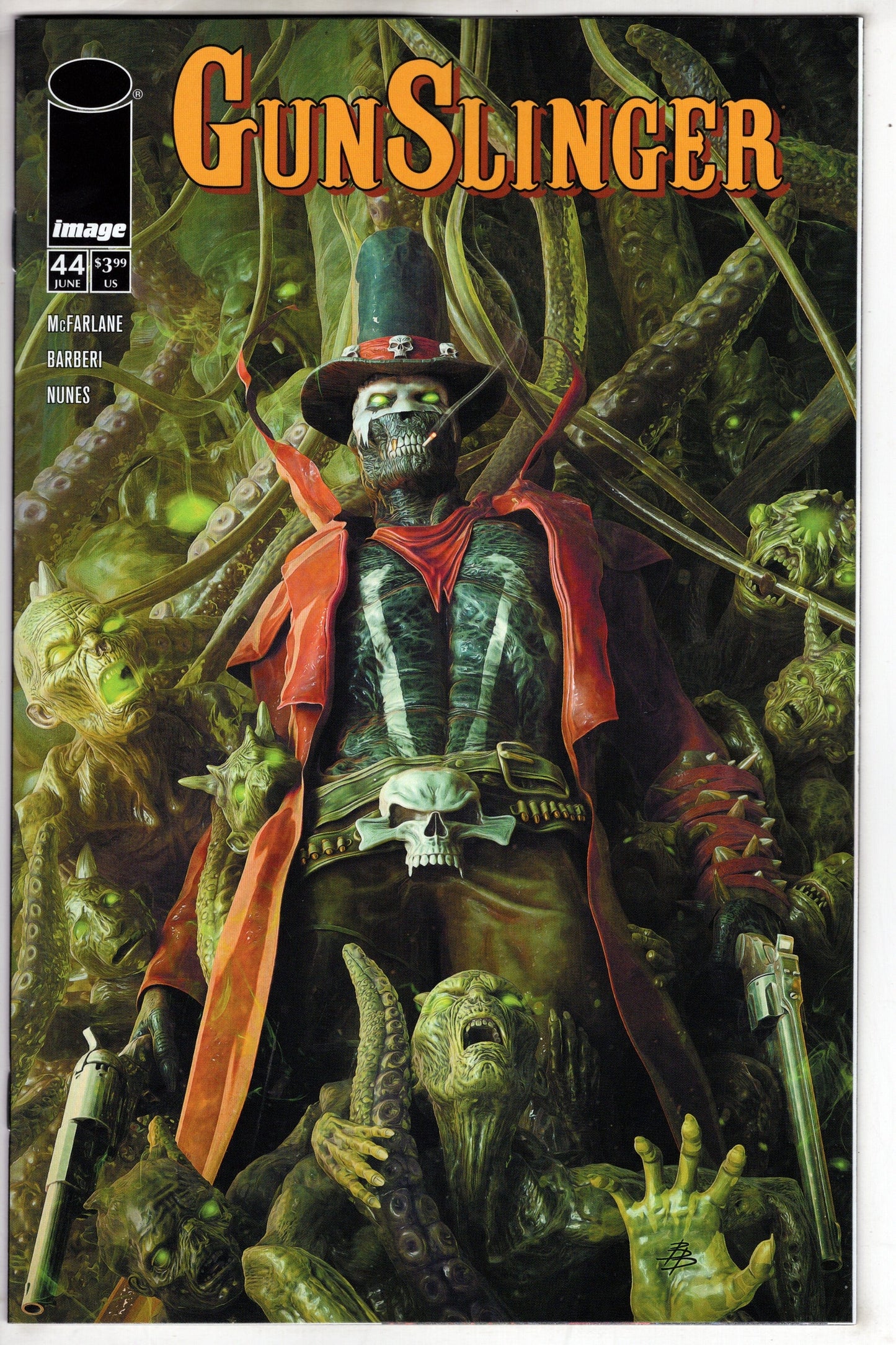 Image Comics COMIC BOOK GUNSLINGER SPAWN #44 CVR A BJORN BARENDS
