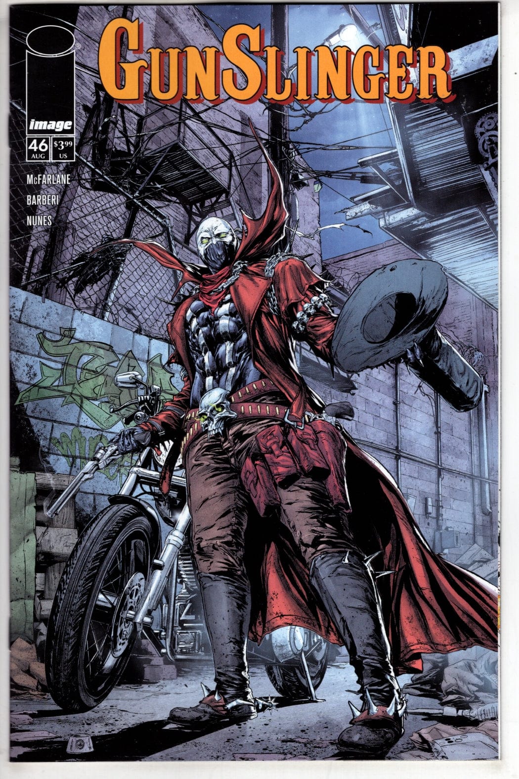 Image Comics COMIC BOOK GUNSLINGER SPAWN #46 CVR A RAYMOND GAY