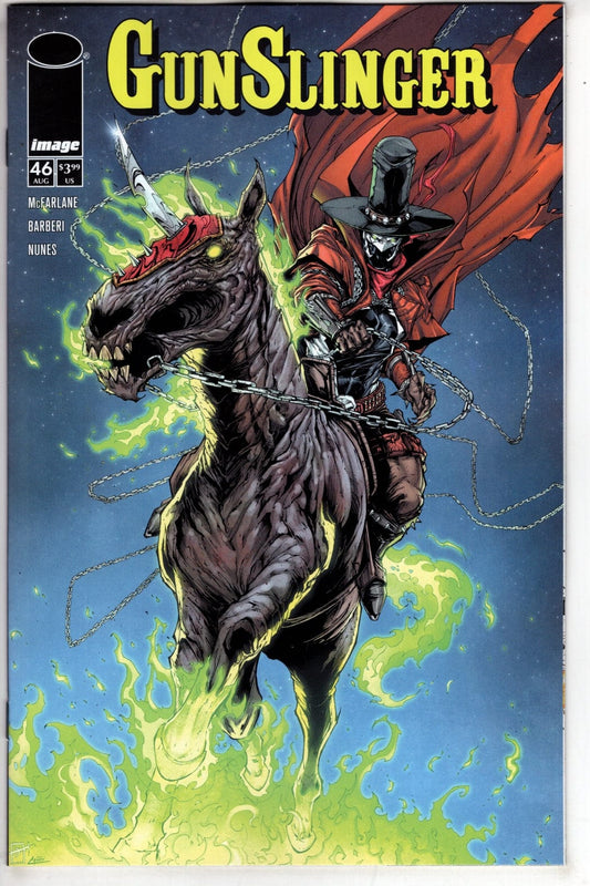Image Comics COMIC BOOK GUNSLINGER SPAWN #46 CVR B JONATHAN URIBE VAR