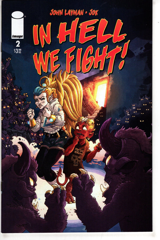 IMAGE COMICS COMIC BOOK In Hell We Fight #2 Cover A Jok