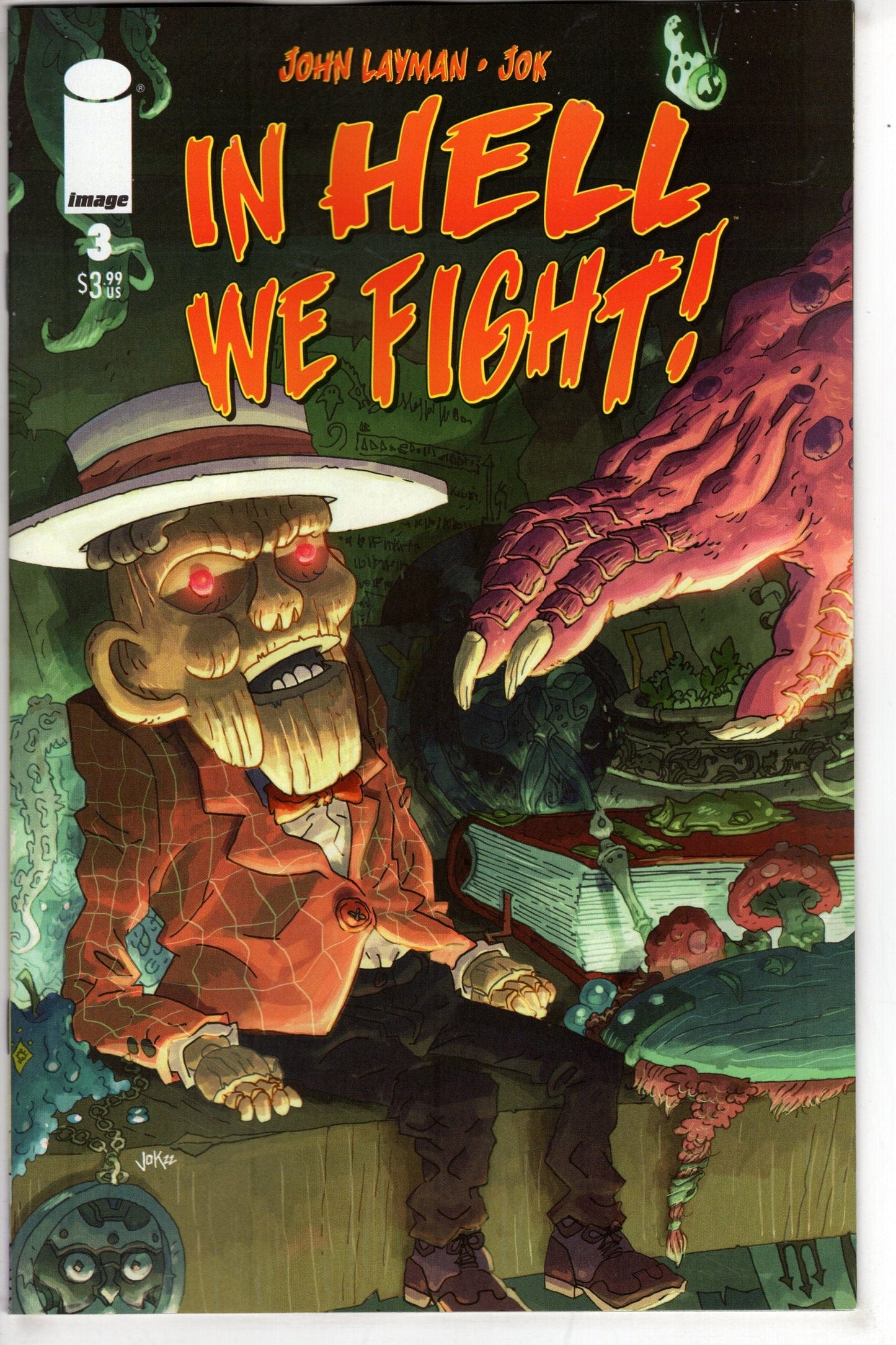 IMAGE COMICS COMIC BOOK In Hell We Fight #3 Cover A Jok